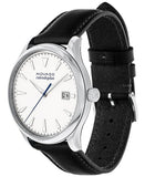 Movado Heritage Calendoplan White Dial Black Leather Strap Watch for Men - 3650002 Buy Now By Movado