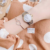 Tissot Carson Lady White Dial Two Tone Steel Strap Watch For Women - T085.210.22.013.00 Buy Now By Tissot