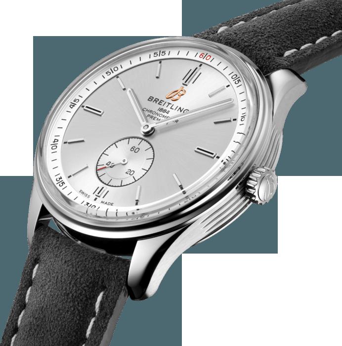 Breitling Premier Automatic 40mm Stainless Steel Silver Dial Mens Watch - A37340351G1X2 Buy Now By Breitling