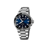 Oris Aquis Date Blue Dial Silver Steel Strap Watch for Men - 0173377304135-0782405PEB Buy Now By Oris