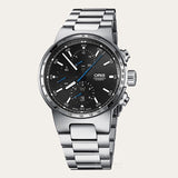 Oris Williams Day Date Black Dial Silver Steel Strap Watch for Men - 0173577404154-0782450S Buy Now By Oris