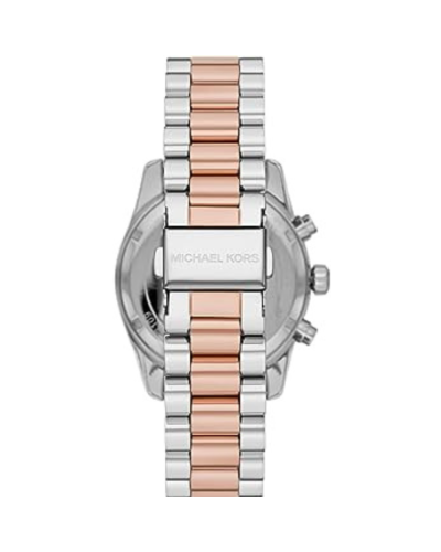 Michael Kors Lexington Chronograph Rose Gold Dial Two Tone Steel Strap Watch For Women - MK7219 Buy Now By Michael Kors