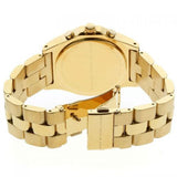 Marc Jacobs Blade Chronograph Black Dial Gold Steel Strap Watch for Women - MBM3309 Buy Now By Marc Jacobs