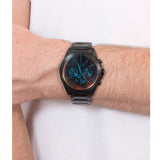 Armani Exchange Drexler Chronograph Black Dial Black Steel Strap Watch For Men - AX2615 Buy Now By Armani Exchange
