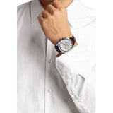 Hugo Boss Driver Quartz Silver Dial Brown Leather Strap Watch For Men - HB1512881 Buy Now By Hugo Boss