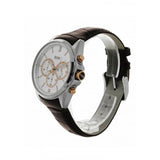 Hugo Boss Driver Quartz Silver Dial Brown Leather Strap Watch For Men - HB1512881 Buy Now By Hugo Boss