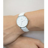 Daniel Wellington Petite Bondi White Dial White Leather Strap Watch For Women - DW00100190 Buy Now By Daniel Wellington