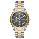 Emporio Armani Paolo Chronograph Grey Dial Two Tone Steel Strap Watch For Men - AR11527 Buy Now By Emporio Armani