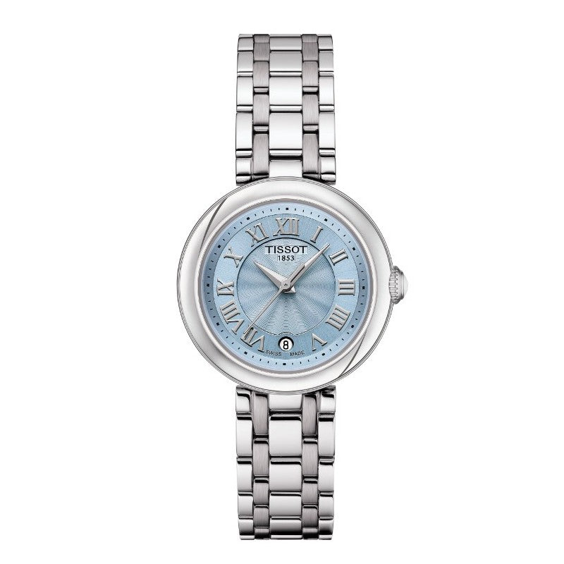 Tissot Bellissima Small Lady Light Blue Dial Silver Steel Strap Watch for Women - T126.010.11.133.00 Buy Now By Tissot