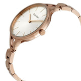 Calvin Klein Graphic Silver Dial Rose Gold Steel Strap Watch for Women - K7E23646 Buy Now By Calvin Klein