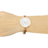 Calvin Klein Graphic Silver Dial Rose Gold Steel Strap Watch for Women - K7E23646 Buy Now By Calvin Klein