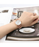 Calvin Klein Dainty Diamonds Silver Dial Rose Gold Steel Strap Watch for Women - K7L2364T Buy Now By Calvin Klein