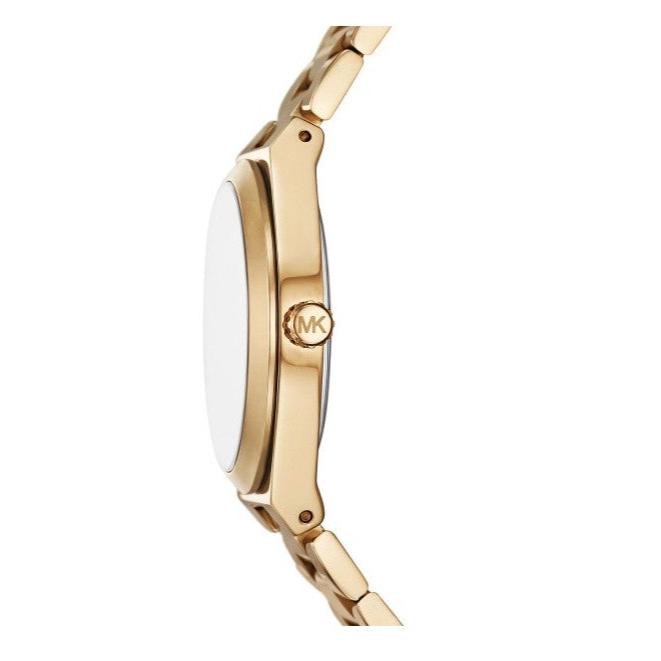 Michael Kors Lennox Three-Hand Gold Dial Gold Steel Strap Watch for Women - MK7500 Buy Now By Michael Kors