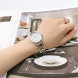 Calvin Klein Dainty Diamonds Silver Dial Sliver Steel Strap Watch for Women - K7L2314T Buy Now By Calvin Klein