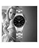 Calvin Klein Simplicity Black Dial Silver Steel Strap Watch for Women - K4323130 Buy Now By Calvin Klein