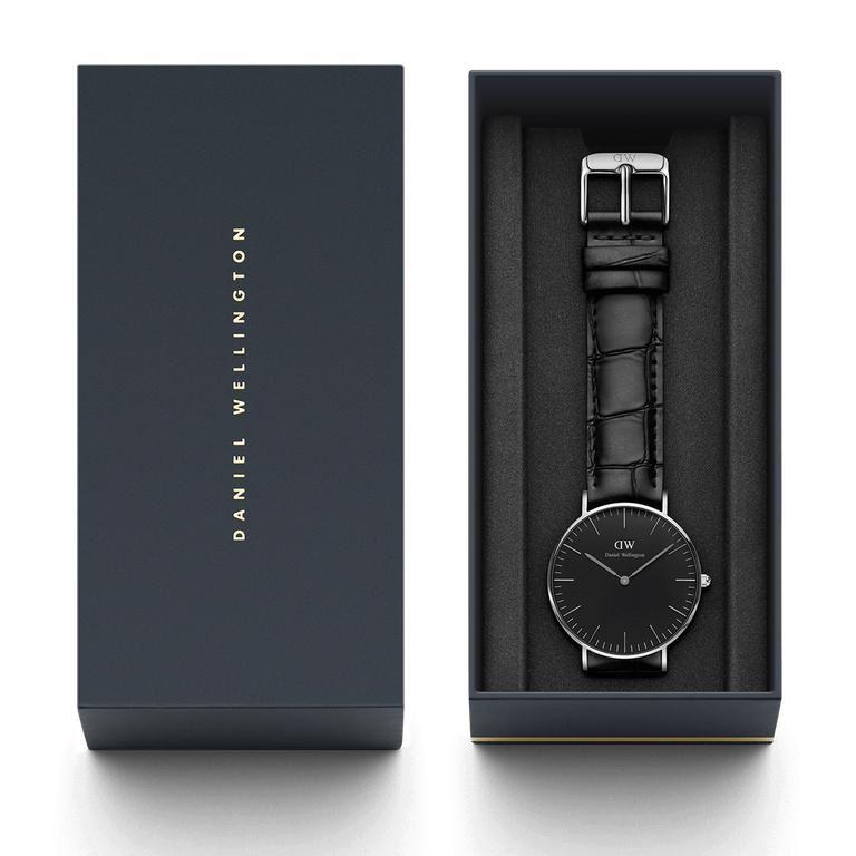 Daniel Wellington Classic Reading Black Dial Black Leather Strap Watch For Women - DW00100147 Buy Now By Daniel Wellington