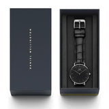 Daniel Wellington Classic Reading Black Dial Black Leather Strap Watch For Women - DW00100147 Buy Now By Daniel Wellington