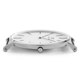 Daniel Wellington Classic Glasgow White Dial Two Tone NATO Strap Watch For Men - DW00100018 Buy Now By Daniel Wellington