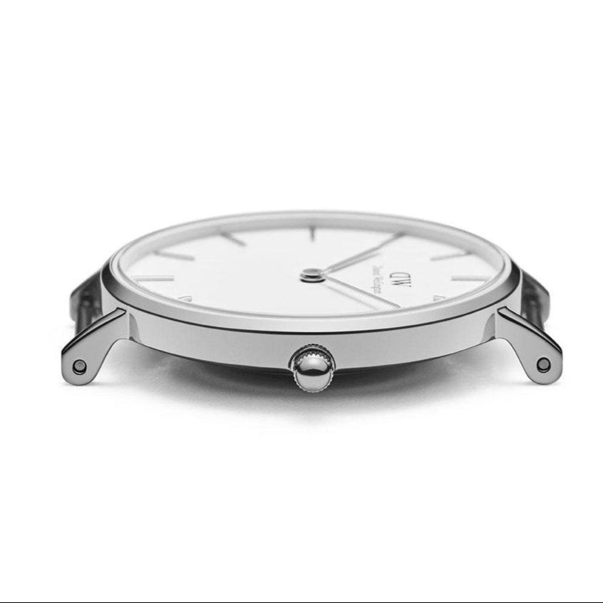 Daniel Wellington Petite Bondi White Dial White Leather Strap Watch For Women - DW00100190 Buy Now By Daniel Wellington