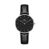 Daniel Wellington Classic Petite Reading Black Dial Black Leather Strap Watch For Women - DW00100179 Buy Now By Daniel Wellington