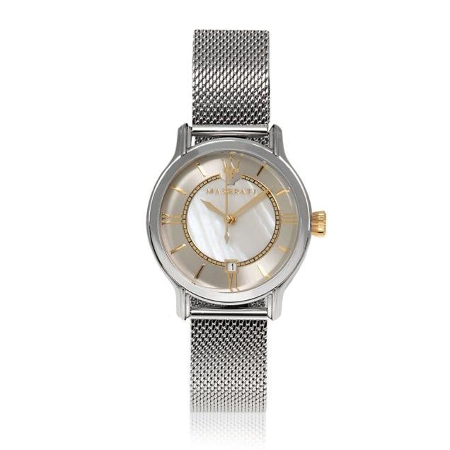 Maserati Epoca Mother of Pearl Dial Silver Mesh Strap Watch For Women - R8853118504 Buy Now By Maserati
