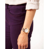 Marc Jacobs Amy White Dial Rose Gold Steel Strap Watch for Women - MBM3077 Buy Now By Marc Jacobs