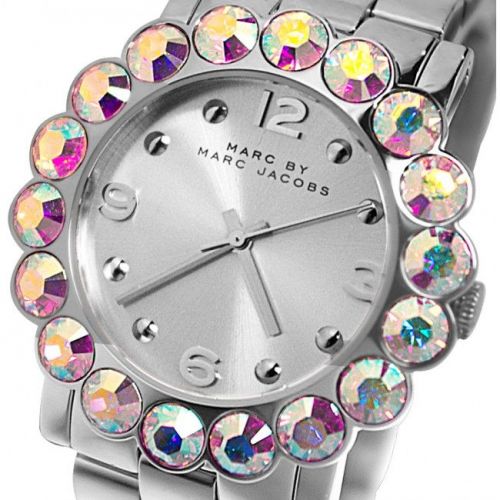 Marc Jacobs Amy Silver Dial Silver Steel Strap Watch for Women - MBM3222 Buy Now By Marc Jacobs