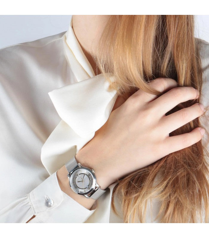 Maserati Epoca Mother of Pearl Dial Silver Mesh Strap Watch For Women - R8853118504 Buy Now By Maserati