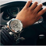 Michael Kors Runway Silver Dial Silver Steel Strap Watch for Men- MK8086 Buy Now By Michael Kors