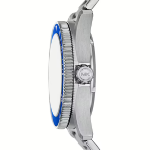 Michael Kors Maritime Three-Hand Blue Dial Silver Steel Strap Watch for Men - MK9160 Buy Now By Michael Kors