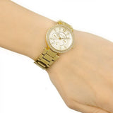 Michael Kors Parker White Dial Gold Steel Strap Watch for Women - MK6056 Buy Now By Michael Kors