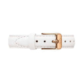 Daniel Wellington Classic Petite Bondi Black Dial White Leather Strap Watch For Women - DW00100285 Buy Now By Daniel Wellington