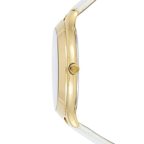 Michael Kors Slim Runway Quartz Gold Dial White Leather Strap Watch For Women - MK2389 Buy Now By Michael Kors
