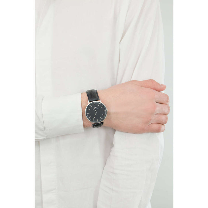 Daniel Wellington Classic Reading Black Dial Black Leather Strap Watch For Men - DW00100135 Buy Now By Daniel Wellington