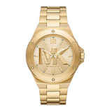 Michael Kors Lennox Three-Hand Quartz Gold Dial Gold Steel Strap Watch For Men - MK8939 Buy Now By Michael Kors