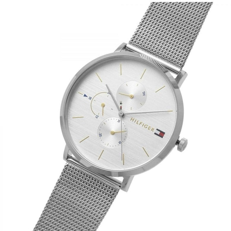 Tommy Hilfiger Jenna Quartz Silver Dial Silver Mesh Bracelet Watch For Women - 1781942 Buy Now By Tommy Hilfiger