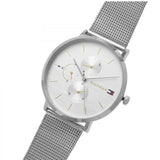 Tommy Hilfiger Jenna Quartz Silver Dial Silver Mesh Bracelet Watch For Women - 1781942 Buy Now By Tommy Hilfiger