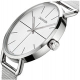 Calvin Klein Even White Dial Silver Mesh Bracelet Watch for Women - K7B23126 Buy Now By Calvin Klein