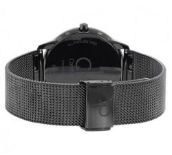 Calvin Klein Minimal Black Dial Black Mesh Bracelet Watch for Men - K3M514B1 Buy Now By Calvin Klein