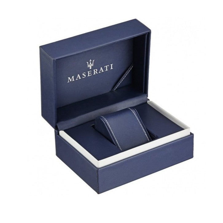 Maserati Traguardo Chronograph Blue Dial Black Silicone Strap Watch For Men - R8871612046 Buy Now By Maserati