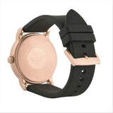 Emporio Armani Luigi Quartz Black Dial Black Rubber Strap Watch For Men - AR11097 Buy Now By Emporio Armani