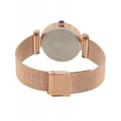 Versace Meander White Dial Rose Gold Mesh Bracelet Watch for Women - VELW00620 Buy Now By Versace