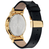 Versace Greca Black Dial Black Leather Strap Watch for Women - VEVH00320 Buy Now By Versace