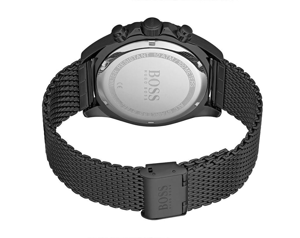 Hugo Boss Associate Grey Dial Grey Mesh Bracelet Watch for Men - 1513870 Buy Now By Hugo Boss