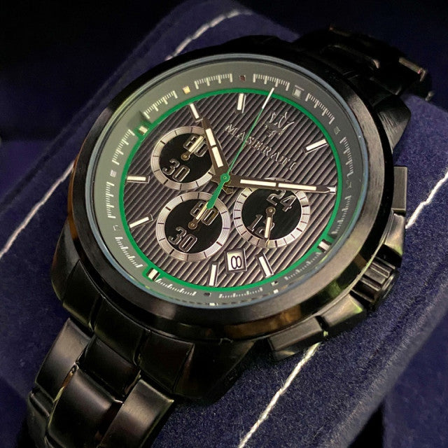 Maserati Royale Chronograph Black Dial Black Steel Strap Watch For Men - R8873637004 Buy Now By Maserati
