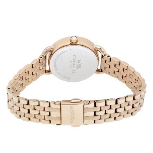 Coach Delancey Mother of Pearl White Dial Rose Gold Steel Strap Watch for Women - 14502479 Buy Now By Coach