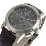 Burberry The City Grey Dial Black Leather Strap Watch for Men - BU9362 Buy Now By Burberry