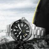 Tag Heuer Aquaracer Black Dial Watch for Men - WAY211A.BA0928 Buy Now By Tag Heuer