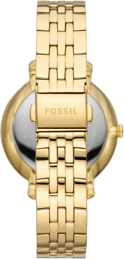 Fossil Jacqueline Moonphase Mother of Pearl Dial Gold Steel Strap Watch for Women - ES5167 Buy Now By Fossil