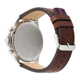 Tommy Hilfiger Dean Multifunctional Blue Dial Brown Leather Strap Watch for Men - 1791275 Buy Now By Tommy Hilfiger